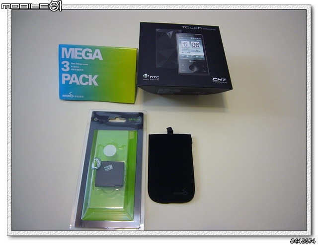 HTC's Diamond for CHT 簡易開箱