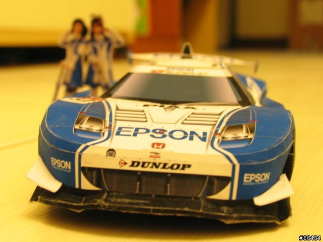 EPSON Nakajima Racing EPSON NSX賽車紙模型
