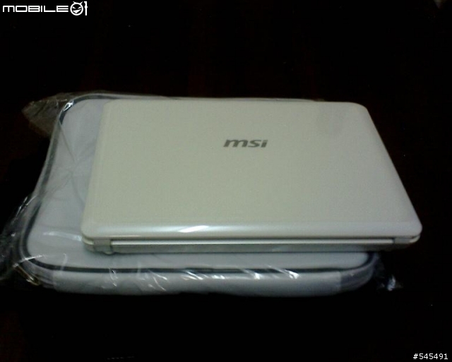 MSI-u100 白色簡易支開箱文