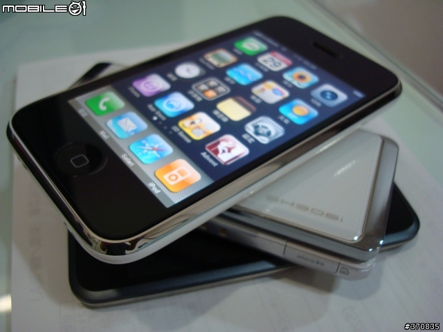 不正統iPhone 3G拆箱文 + SH906i&iPhone 3G照相功能比較文~