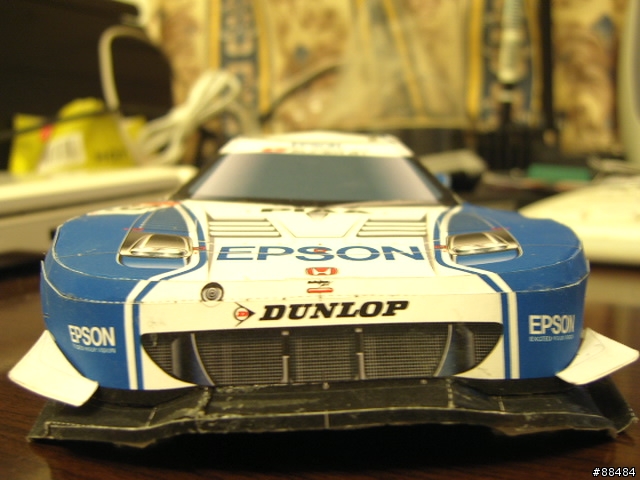 EPSON Nakajima Racing EPSON NSX賽車紙模型