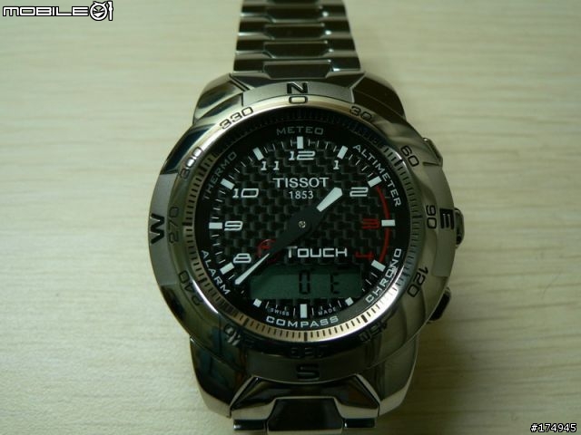 新玩具入手.....Tissot T-TOUCH Polished Titanium!!