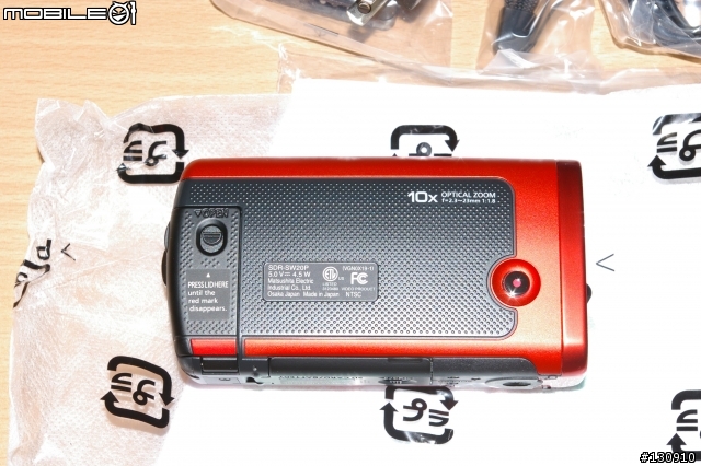 Panasonic SDR-SW20 防水 防塵 防摔 SD卡攝影機 開箱文