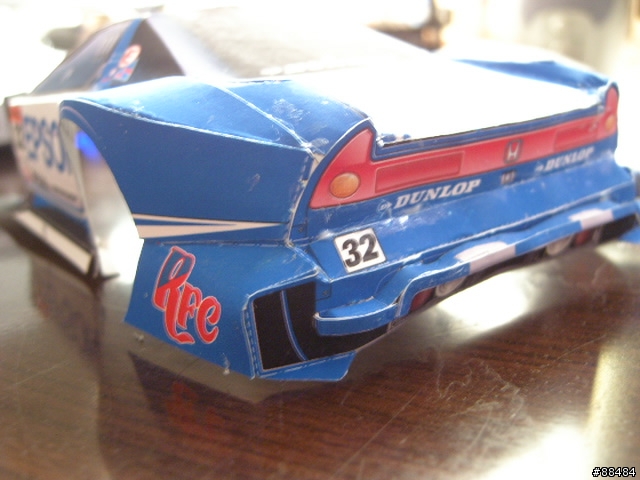 EPSON Nakajima Racing EPSON NSX賽車紙模型