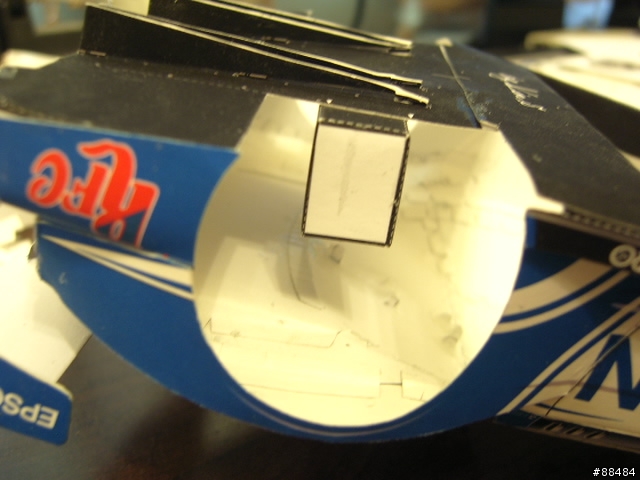 EPSON Nakajima Racing EPSON NSX賽車紙模型