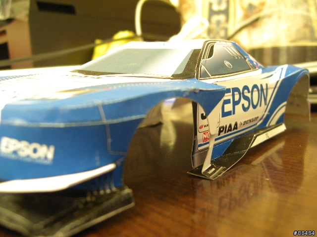 EPSON Nakajima Racing EPSON NSX賽車紙模型