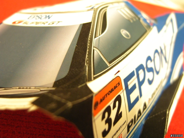 EPSON Nakajima Racing EPSON NSX賽車紙模型