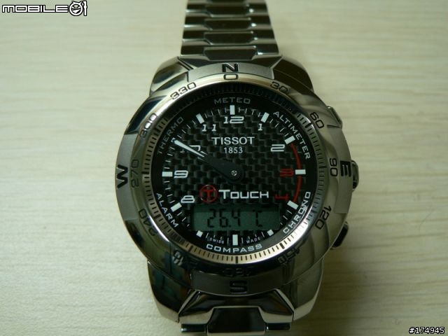 新玩具入手.....Tissot T-TOUCH Polished Titanium!!