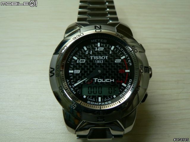 新玩具入手.....Tissot T-TOUCH Polished Titanium!!