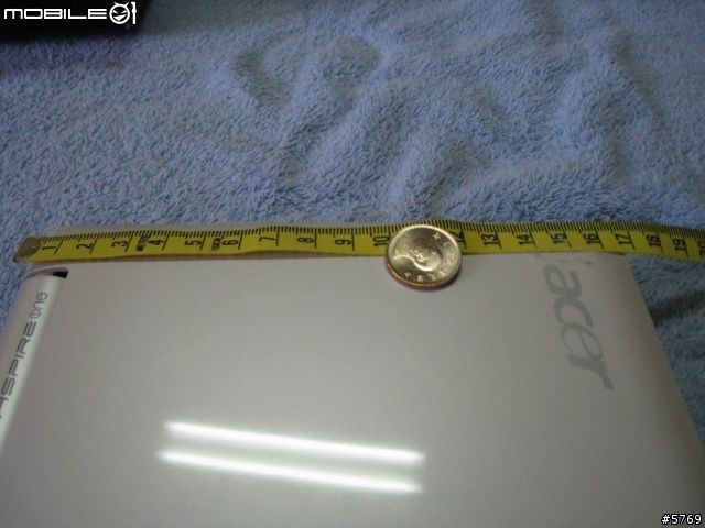 白色Aspire One 開箱文 自行安裝winxp及xp驅動程式下載處 新增尺寸對照圖