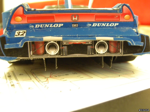 EPSON Nakajima Racing EPSON NSX賽車紙模型
