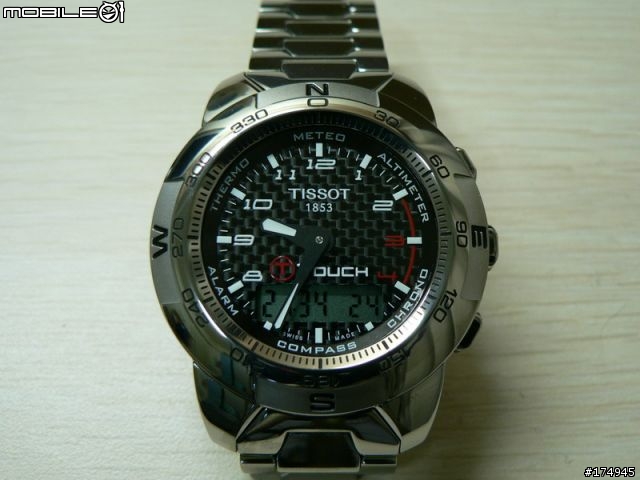 新玩具入手.....Tissot T-TOUCH Polished Titanium!!
