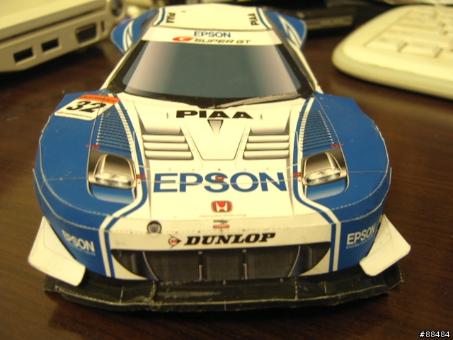 EPSON Nakajima Racing EPSON NSX賽車紙模型