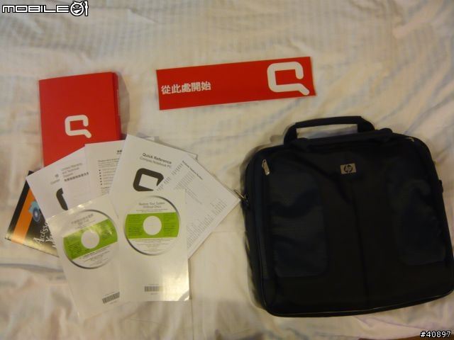 HP Compaq Presario CQ40簡單開箱