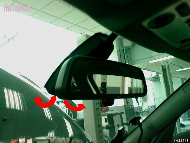 BMW 大五 E60 車系原廠防盜器安裝實錄 > 更新@閃紅燈後照鏡