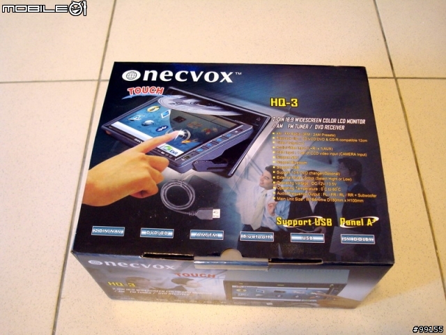 DVD導航藍芽車機 NECVOX-HQ3 Part1 -安裝篇