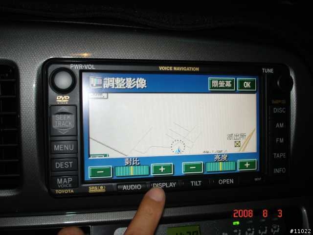 TOYOTA專用車機 wish denso主機導航問題