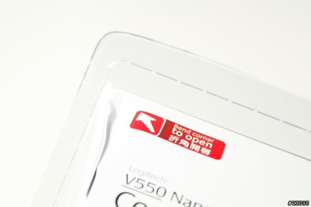 【開箱】極簡風.羅技V550無線 雷射 筆電鼠