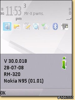 N95 8G英國版韌體更新至V30.0.018
