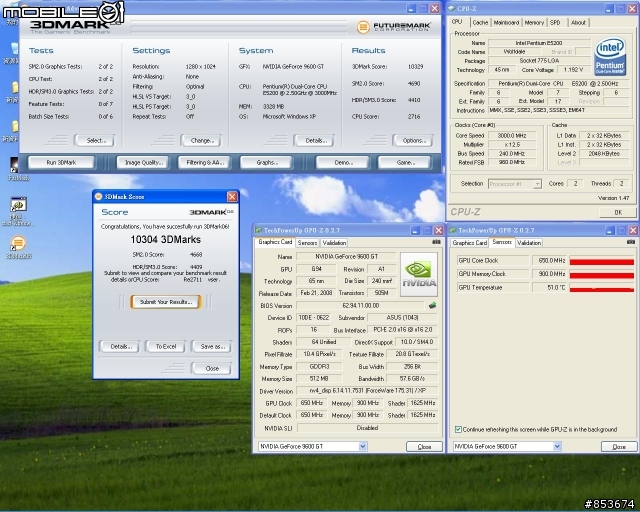 買不起ROG的主機板 只好買ROG的顯卡 - ASUS EN9600GT MATRIX