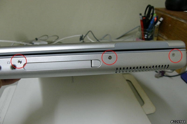 PowerBook G4 更換背光鍵盤