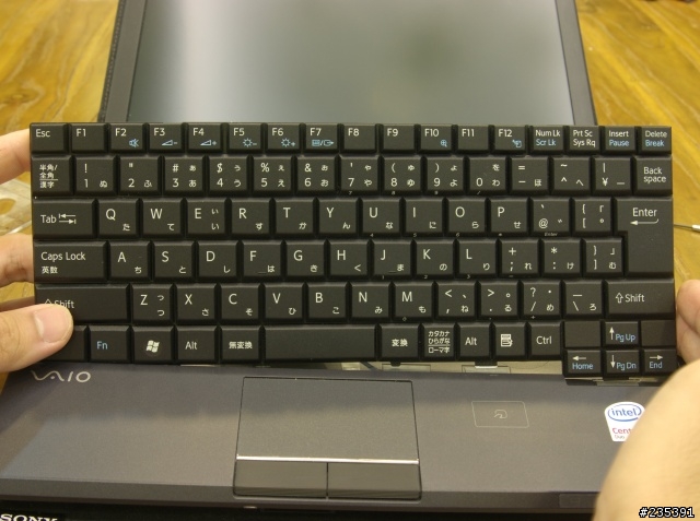 Sony VAIO VGN-G2KANA 換裝 SSD 硬碟過程分享