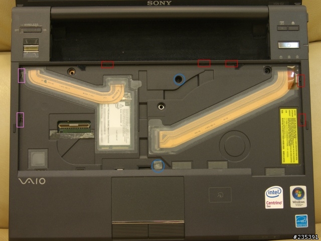 Sony VAIO VGN-G2KANA 換裝 SSD 硬碟過程分享