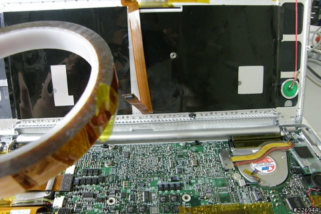 PowerBook G4 更換背光鍵盤