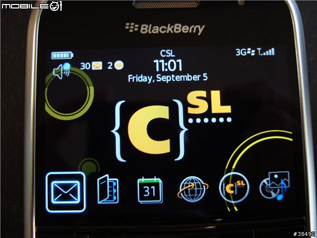 最新的黑莓機 Blackberry Bold 9000