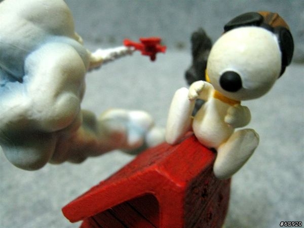SNOOPY盒玩 五種場景組