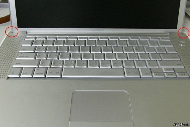 PowerBook G4 更換背光鍵盤