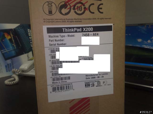 X200開箱
