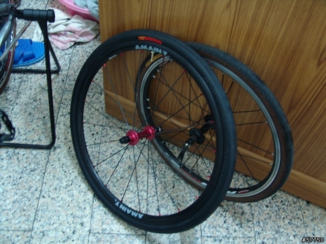 FOXSON的451輪組報到(9樓新增GIANT MINI 0 前輪試裝照)