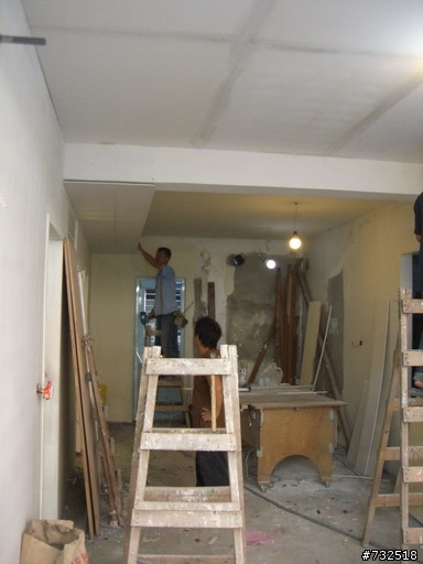 二手屋大改造..砍掉重練 !(完結篇 2008/11/14 新家具,燈具 ,整體感覺 )