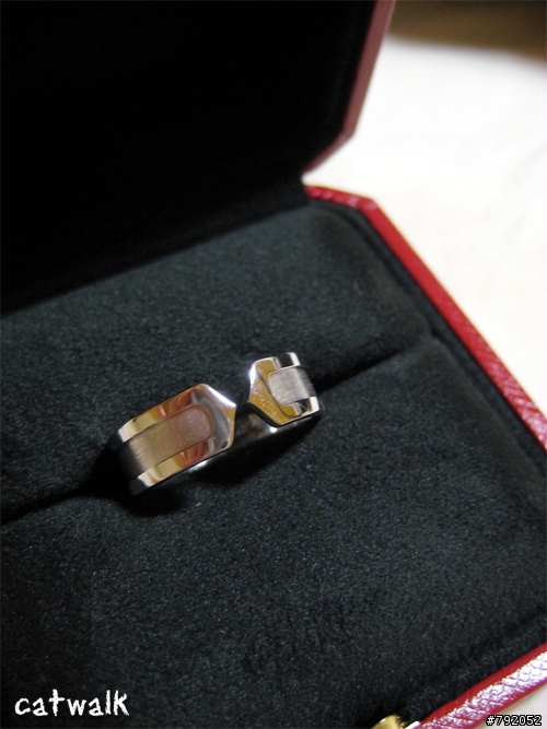我們的Cartier Double C婚戒