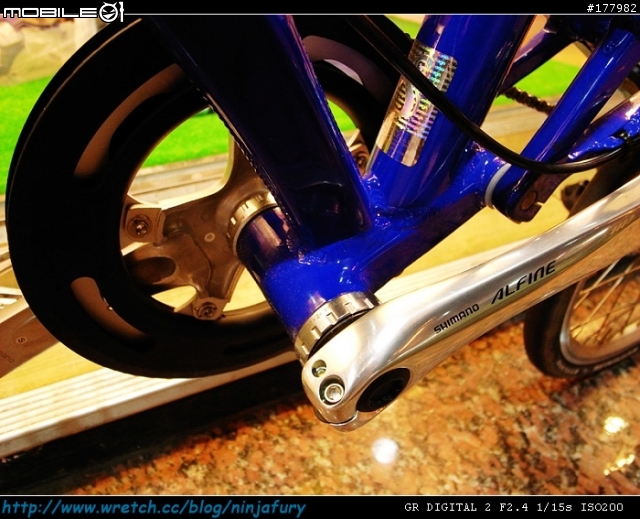 BIRDY 改裝一體式大盤新選擇 SHIMANO ALFINE
