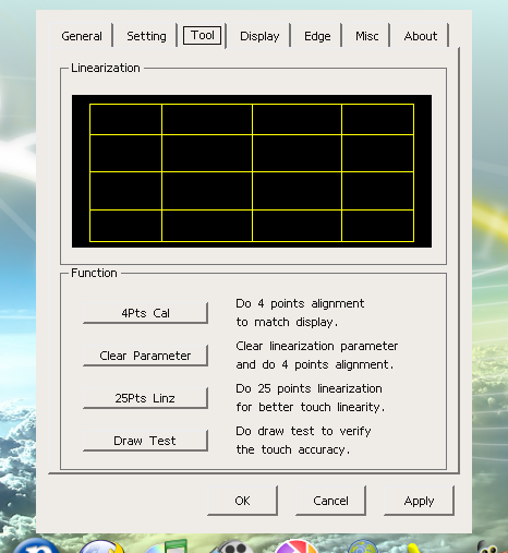 Eeepc900 linux下設定觸控螢幕及外接投影機