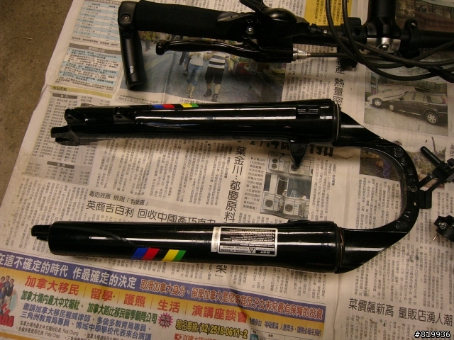 冠軍二號(RST前叉拆解保養)