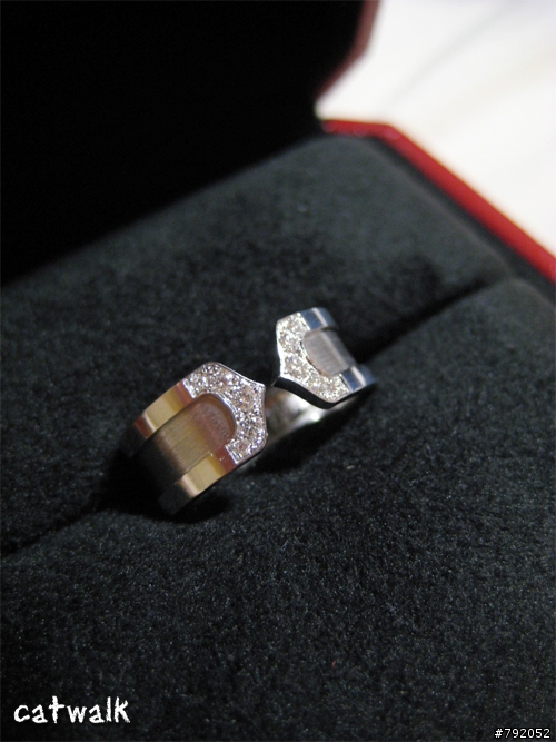 我們的Cartier Double C婚戒