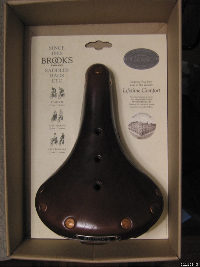 Brompton真皮擋泥板及無箱可開的 BROOKS Flyer Special S 女用板坐墊