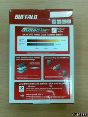 巴比祿 Buffalo 2.5吋 500g 外接硬碟 簡單開箱