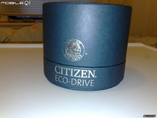 【敗家開箱】Citizen Eco-Drive Chronograph WR100