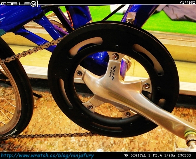 BIRDY 改裝一體式大盤新選擇 SHIMANO ALFINE