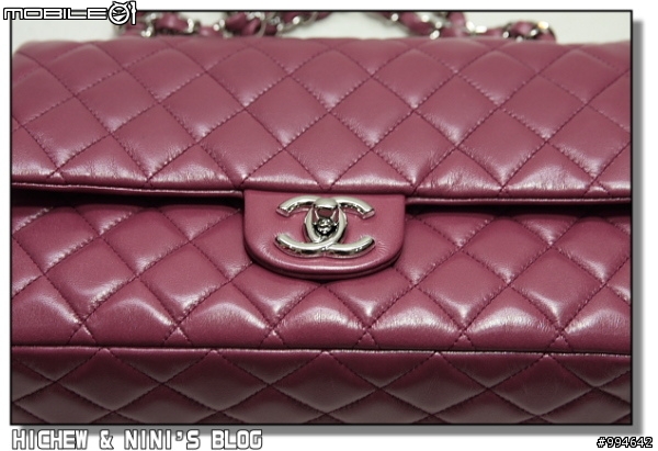 「開箱分享」Chanel 08秋冬新色「深玫瑰色經典菱格紋coco包」