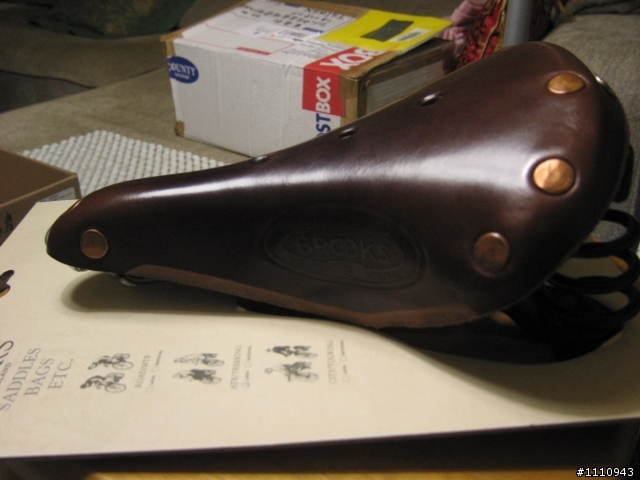 Brompton真皮擋泥板及無箱可開的 BROOKS Flyer Special S 女用板坐墊