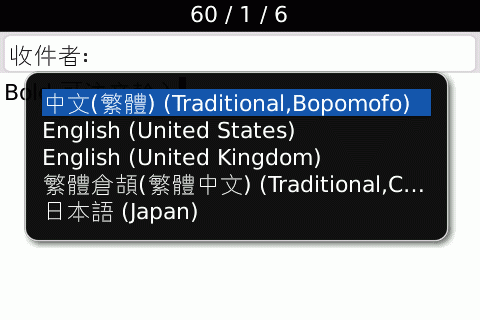 3.5G HSDPA 黑莓機 Bold 9000 深入介紹...