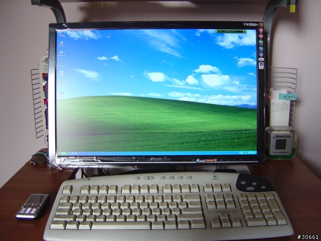 ASUS VW266H 開箱一些照片