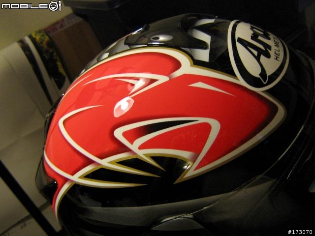 不專業開箱 I Arai Eagle ~~~~ 安全沒有折扣