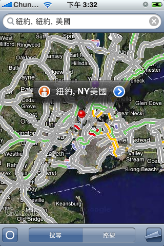 iPhone 2.2 實測報告 - 地圖篇