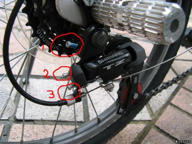 SHIMANO 6段變速 請教如何調整 會跳檔~(鏈條有異音)